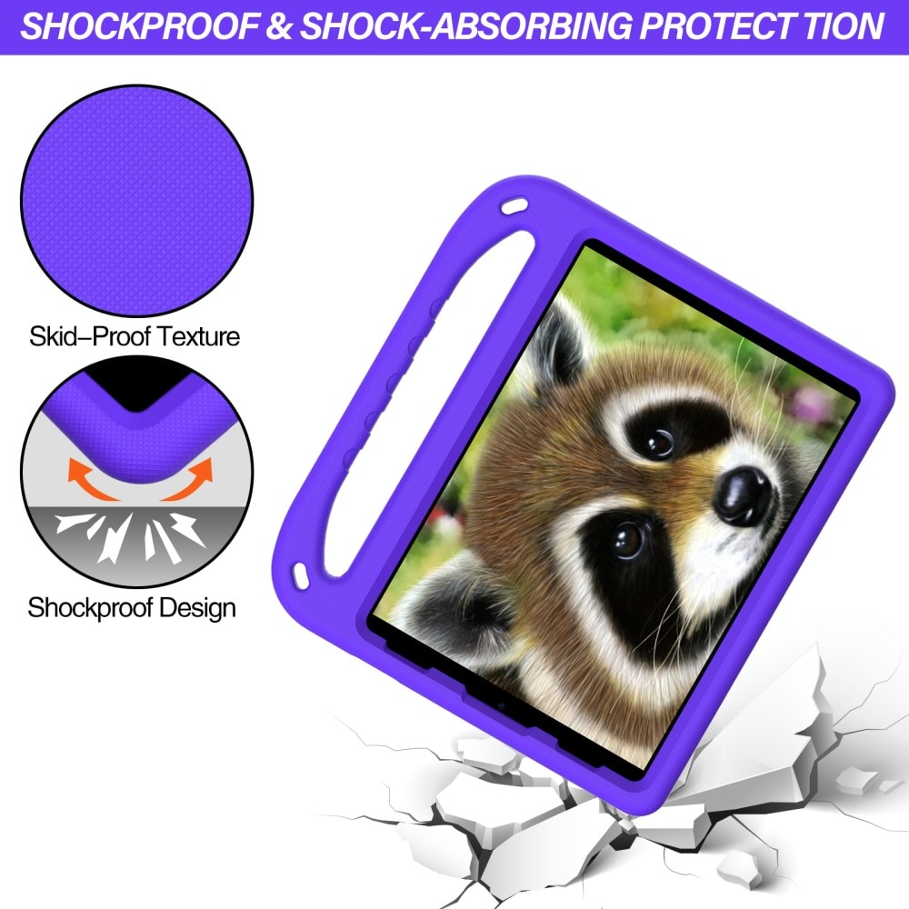 Coque EVA avec poignée pour enfants pour Apple iPad Pro 11 3rd Gen (2021), Violet