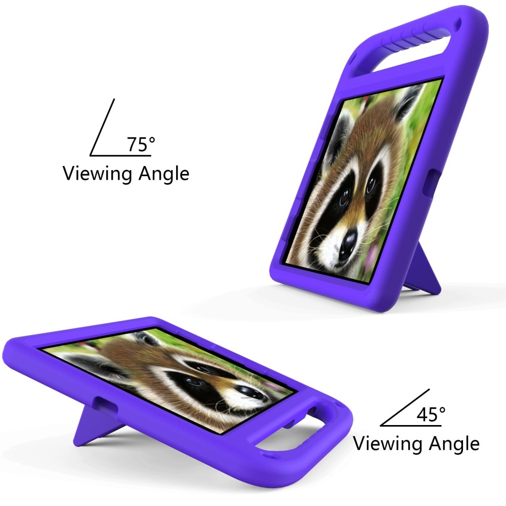 Coque EVA avec poignée pour enfants pour iPad Pro 11 4th Gen (2022), violet
