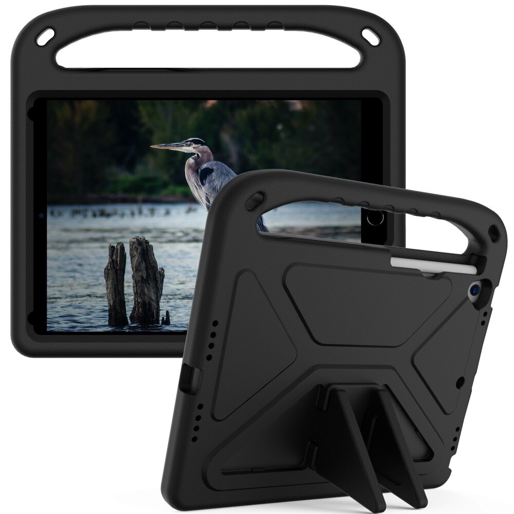 Coque EVA avec poignée pour enfants pour Apple iPad 10.2 8th Gen (2020), noir