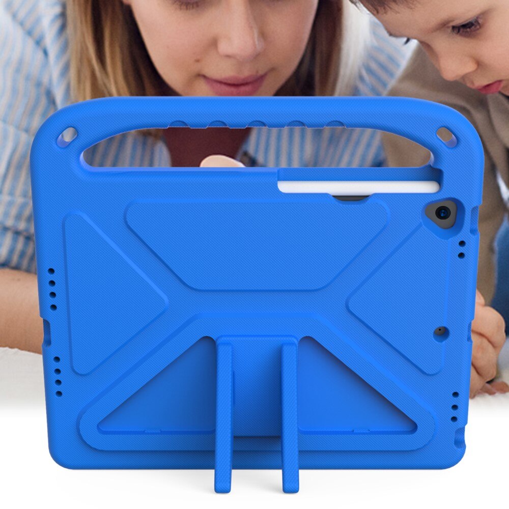 Coque EVA avec poignée pour enfants pour Apple iPad 10.2 7th Gen (2019), Bleu