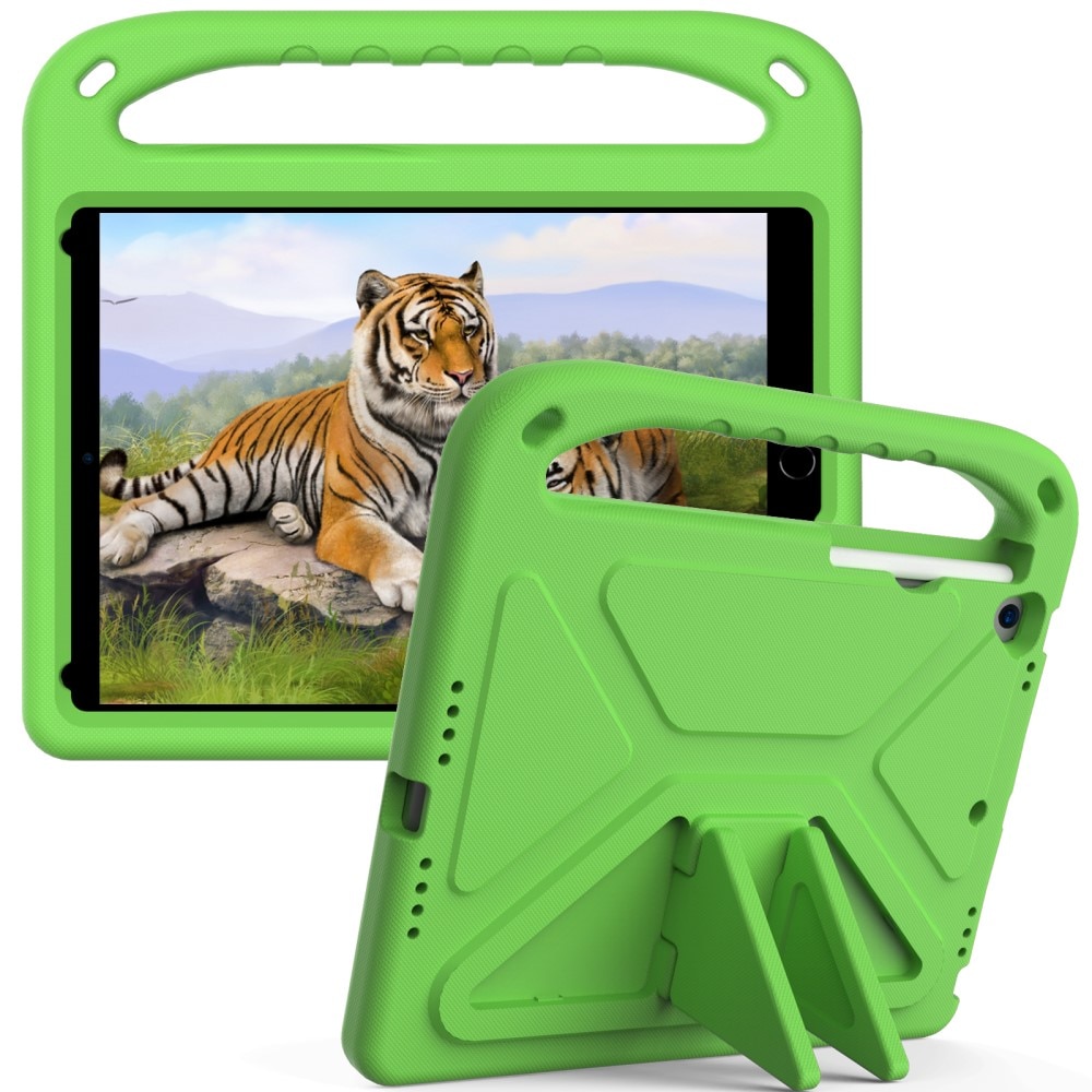 Coque EVA avec poignée pour enfants pour Apple iPad 10.2 8th Gen (2020), Vert
