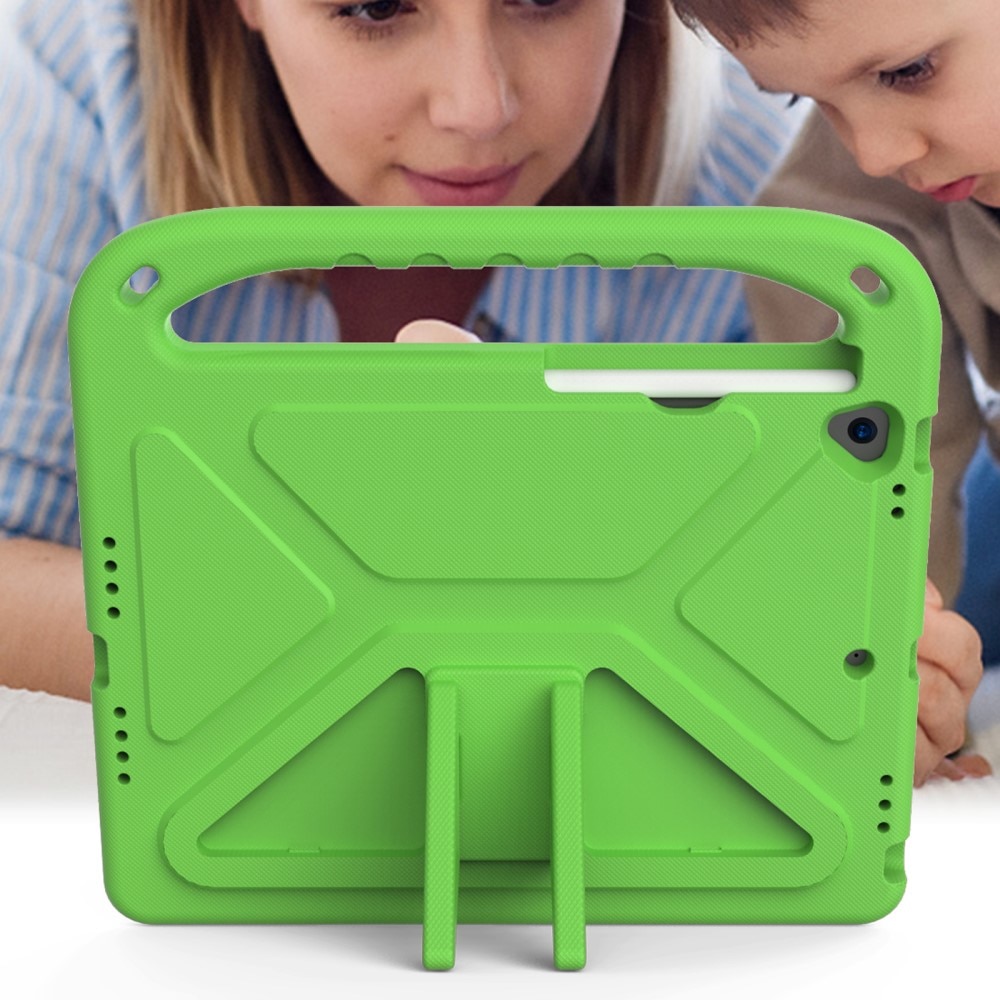 Coque EVA avec poignée pour enfants pour Apple iPad 10.2 8th Gen (2020), Vert