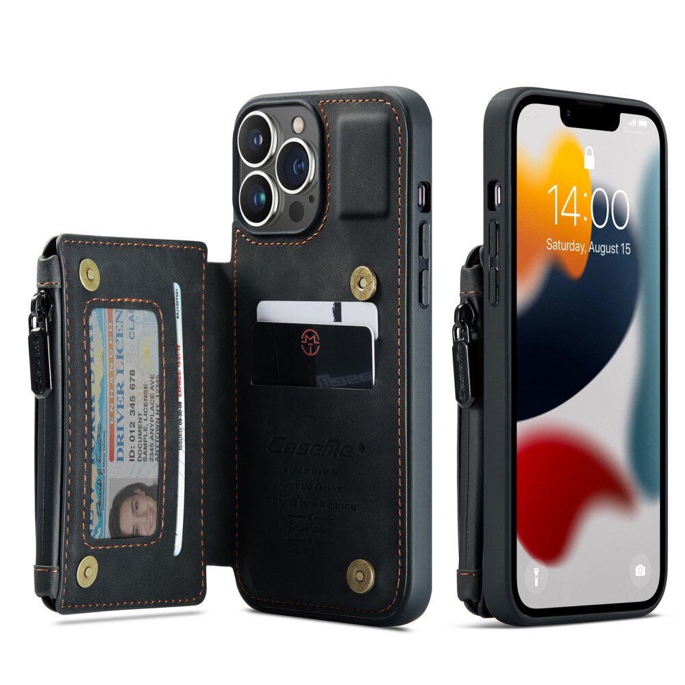 Coque avec plusieurs fentes iPhone 13 Pro Max Noir