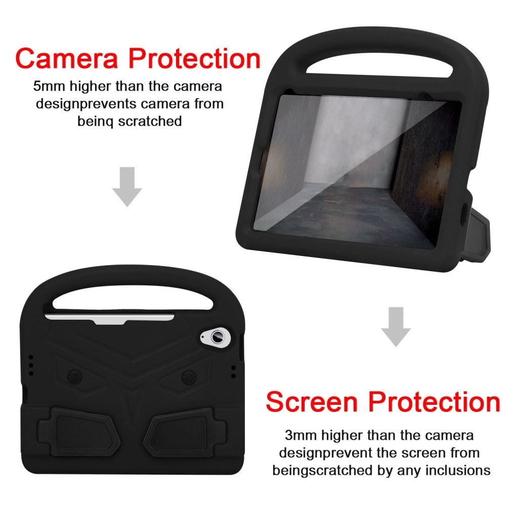 Coque antichoc pour enfants Apple iPad Mini 7th Gen (2024), noir