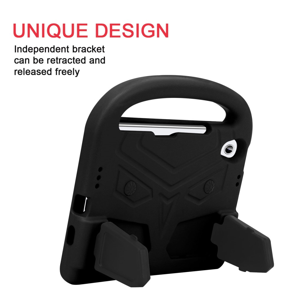 Coque antichoc pour enfants Apple iPad Mini 7th Gen (2024), noir
