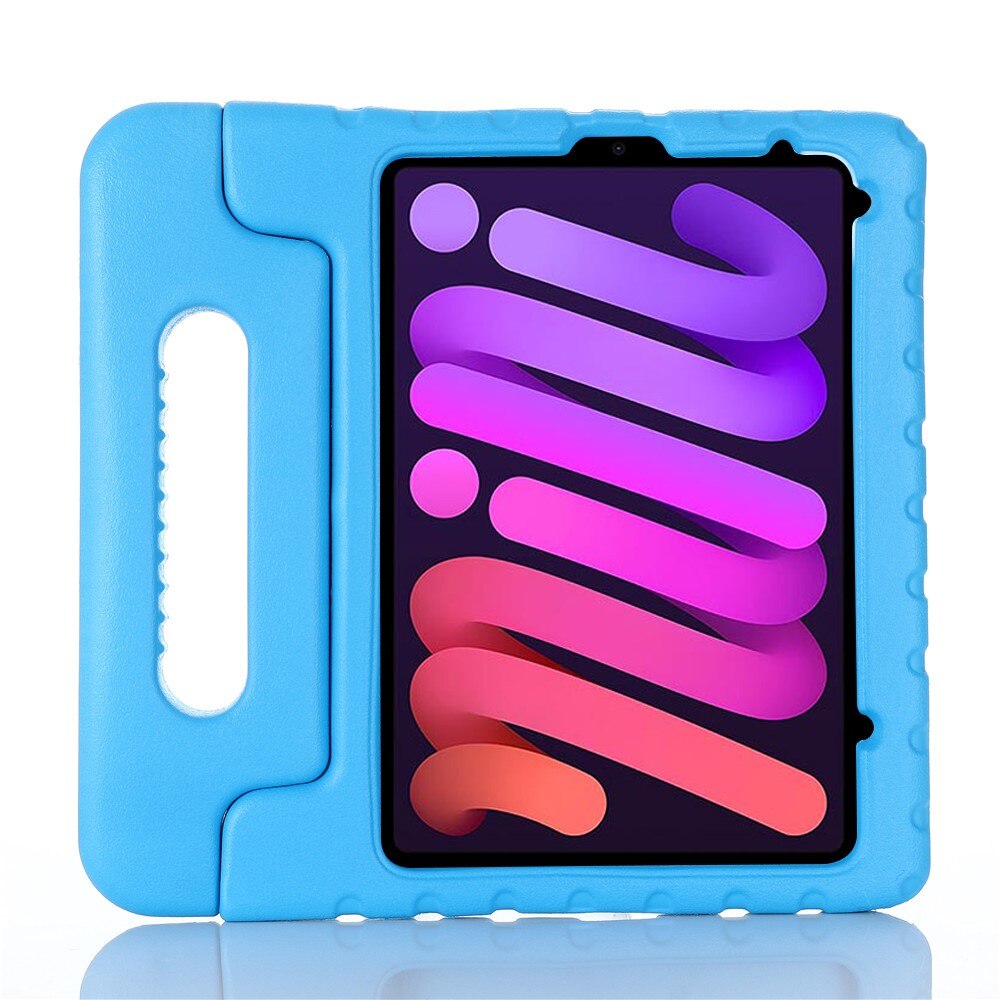 Coque EVA antichoc pour enfants Apple iPad Mini 7th Gen (2024), Bleu