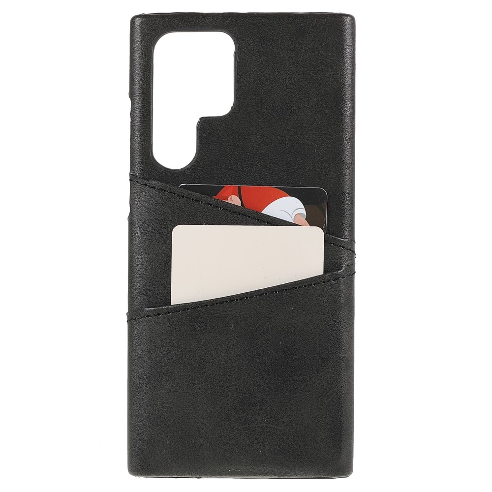 Coque Card Slots Samsung Galaxy S22 Ultra, Noir