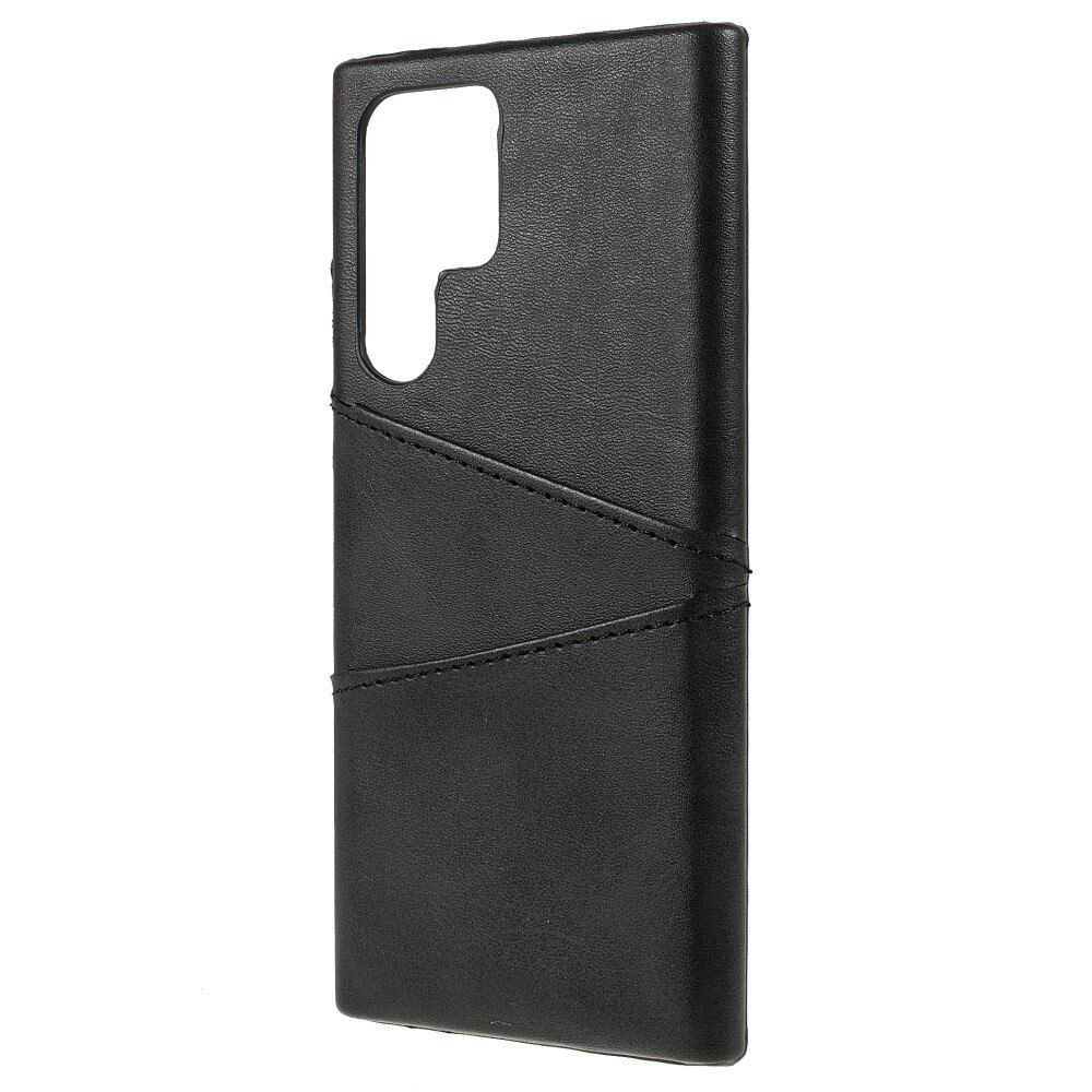 Coque Card Slots Samsung Galaxy S22 Ultra, Noir