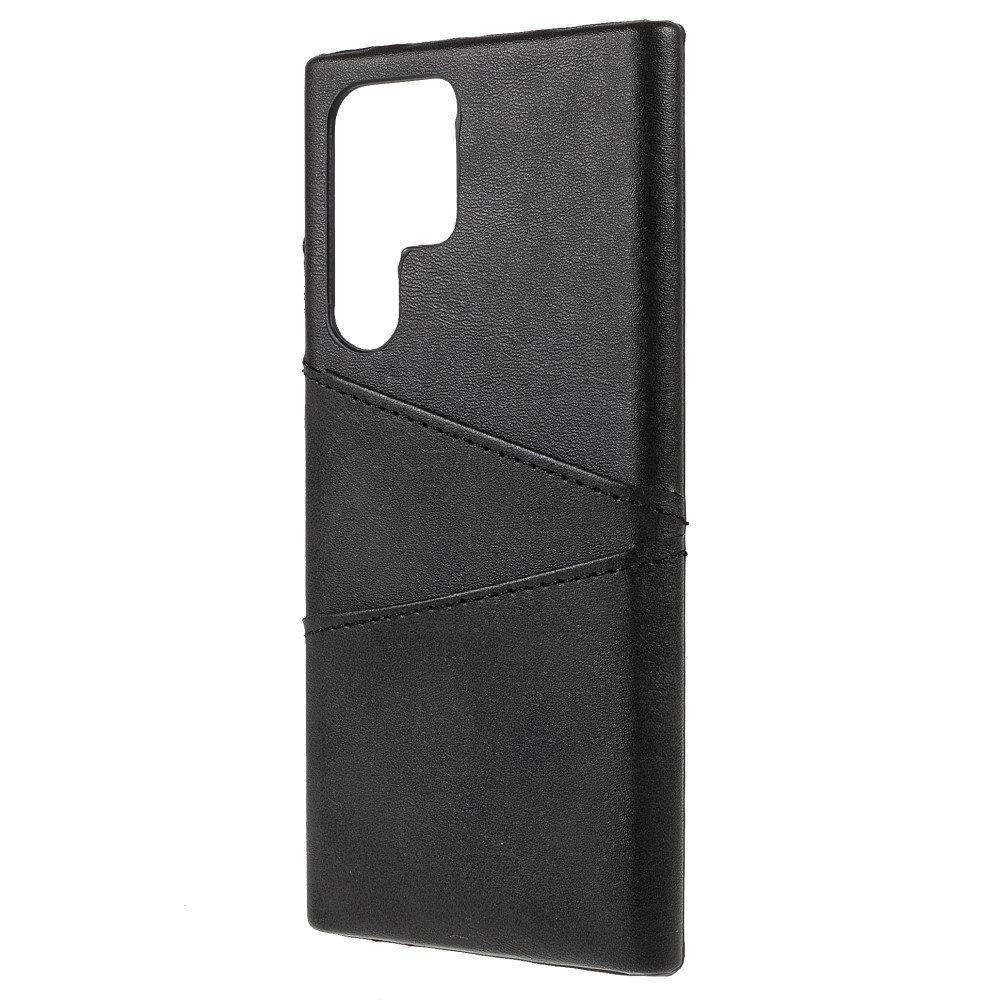 Coque Card Slots Samsung Galaxy S22 Ultra Black