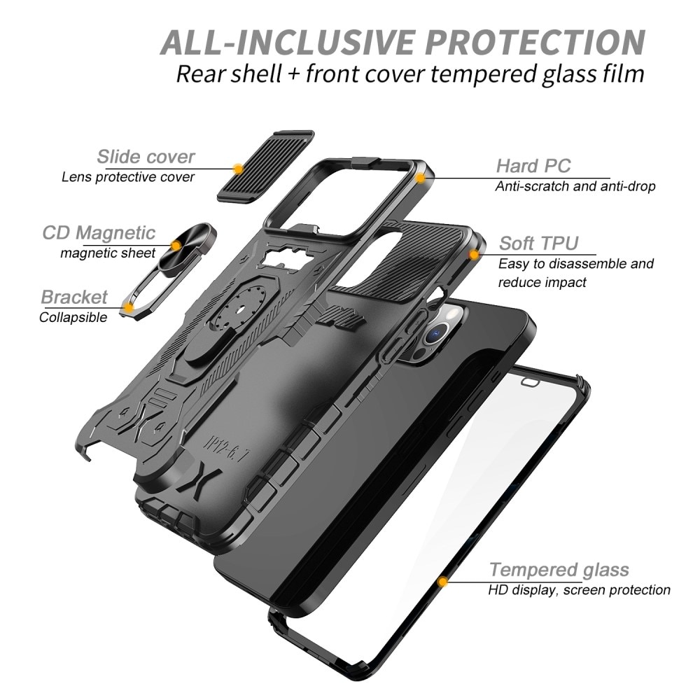 Coque Tactical Full Protection iPhone 11 Pro, Black