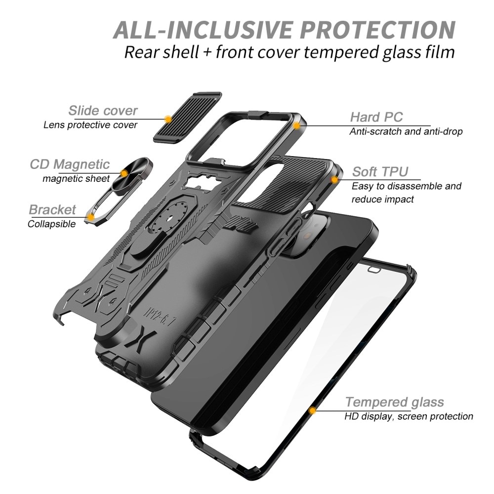Coque Tactical Full Protection iPhone 11, Black
