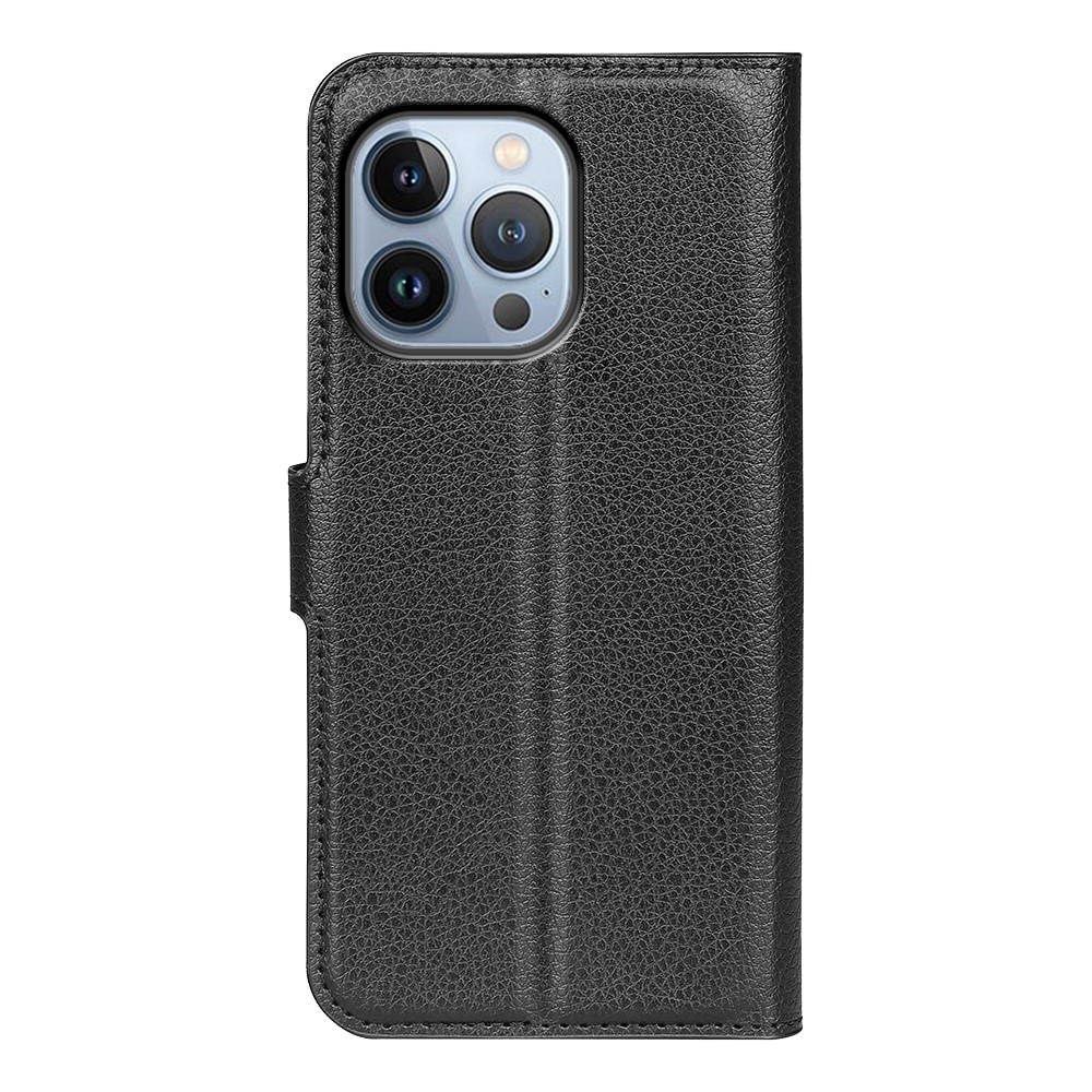 Coque portefeuille iPhone 14 Pro Max, Noir