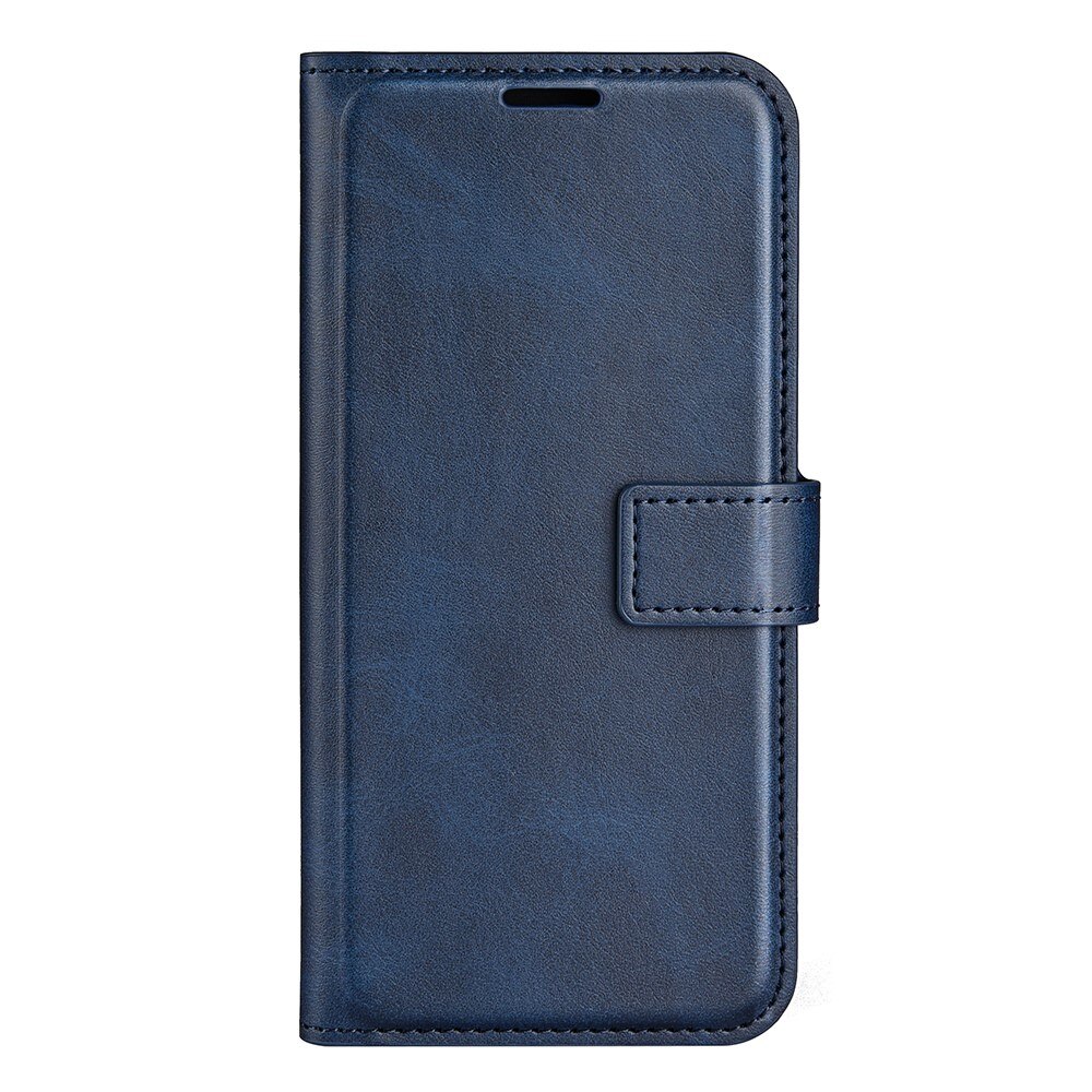 Étui portefeuille Leather Wallet iPhone 14 Pro Max Blue