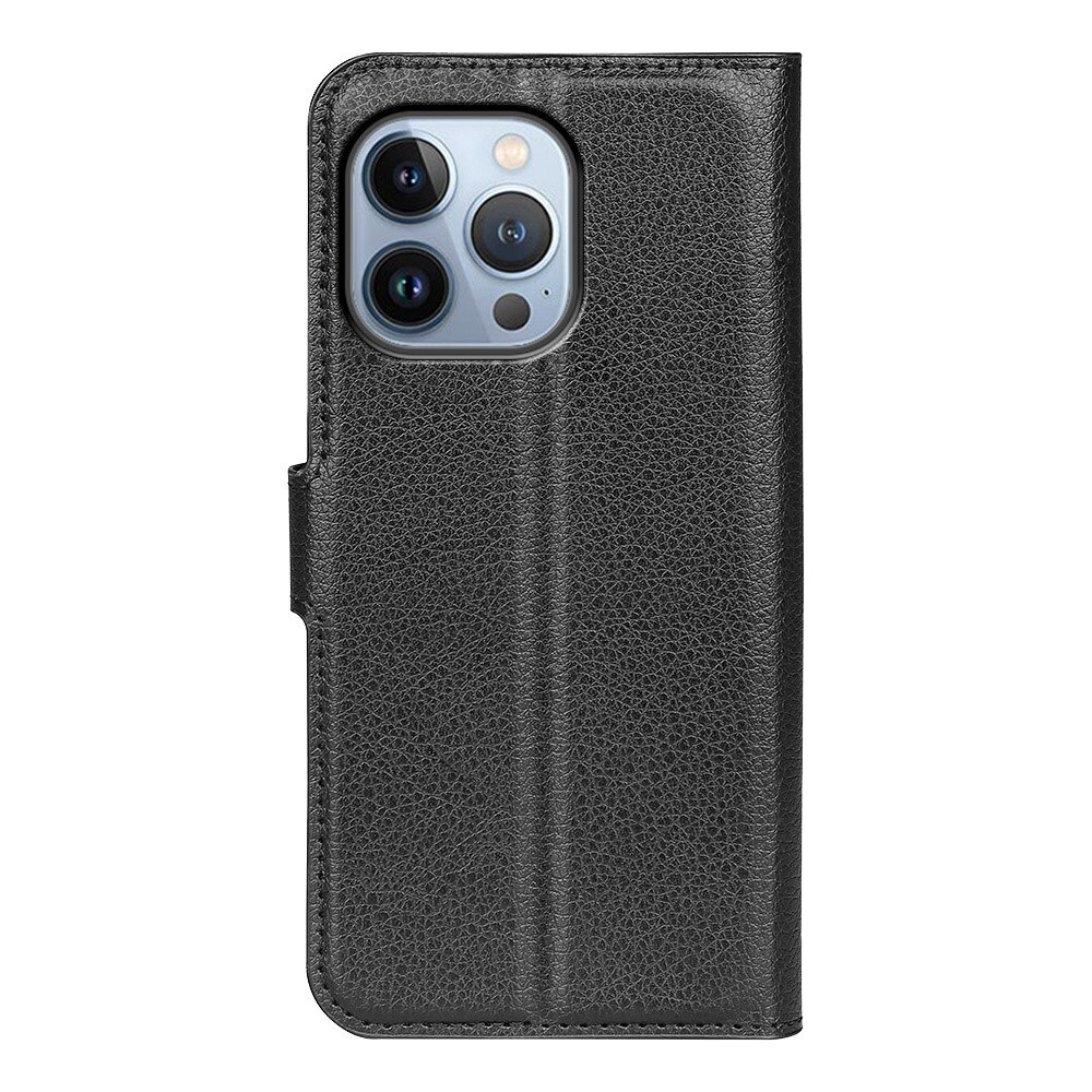 Coque portefeuille iPhone 14 Pro, Noir