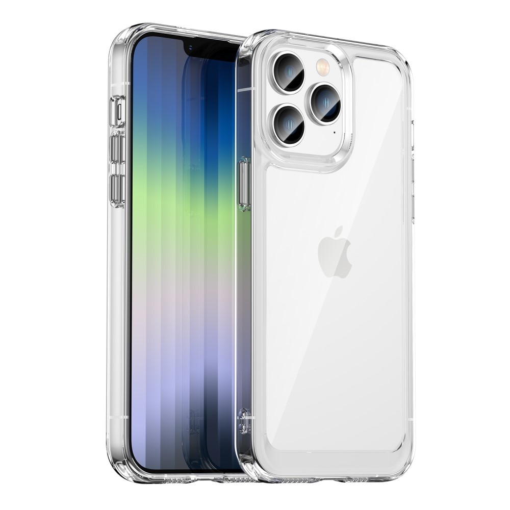 Coque hybride Crystal Hybrid pour iPhone 14 Pro Max, transparent