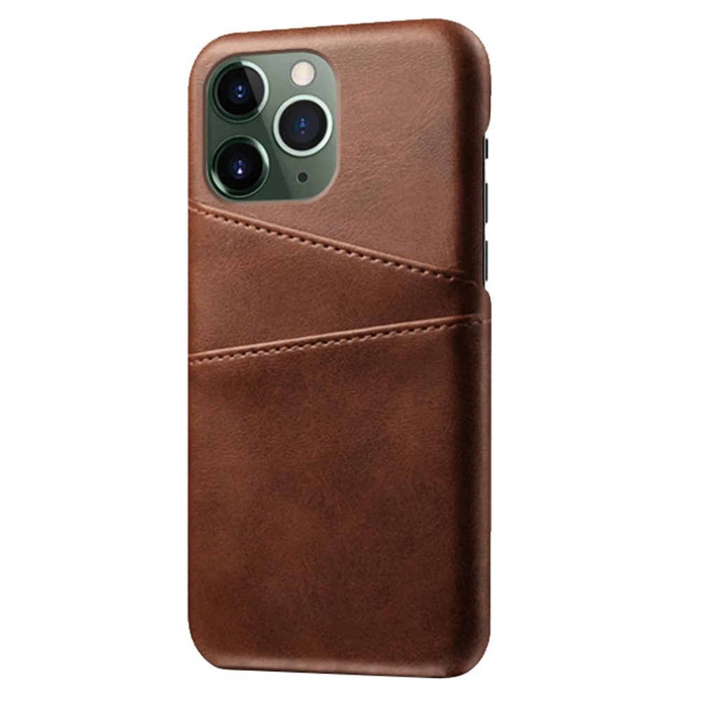 Coque Cards Slots iPhone 14 Pro Max Marron