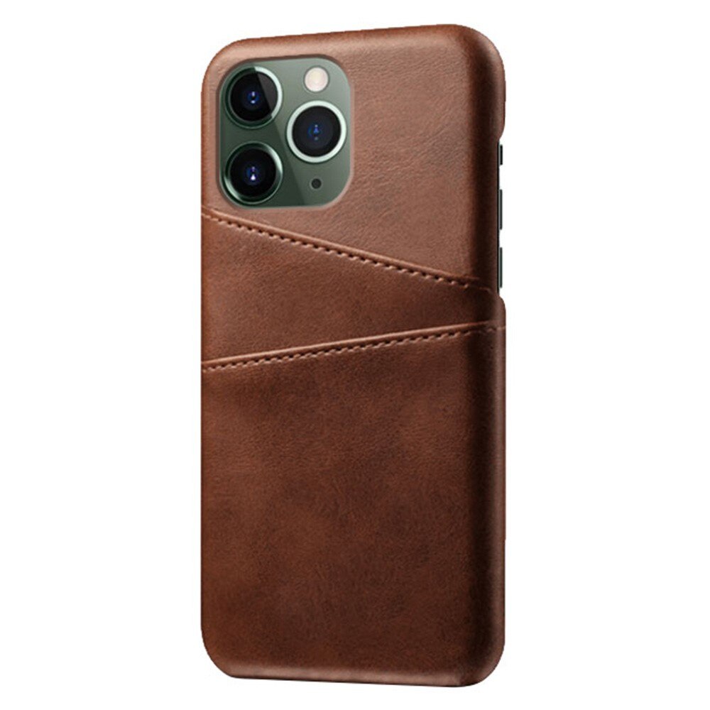 Coque Card Slots iPhone 14 Pro, Marron