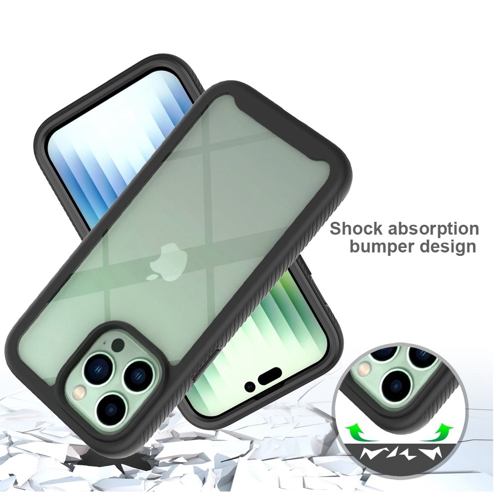 Coque Full Protection iPhone 14 Pro, Noir