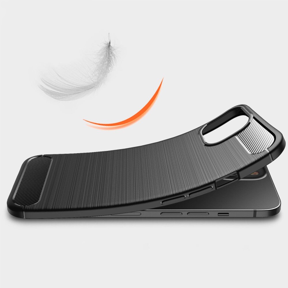 Coque Brushed TPU Case iPhone 14 Plus Black