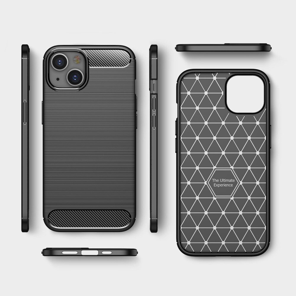 Coque TPU Brushed iPhone 14, [FÄRG}
