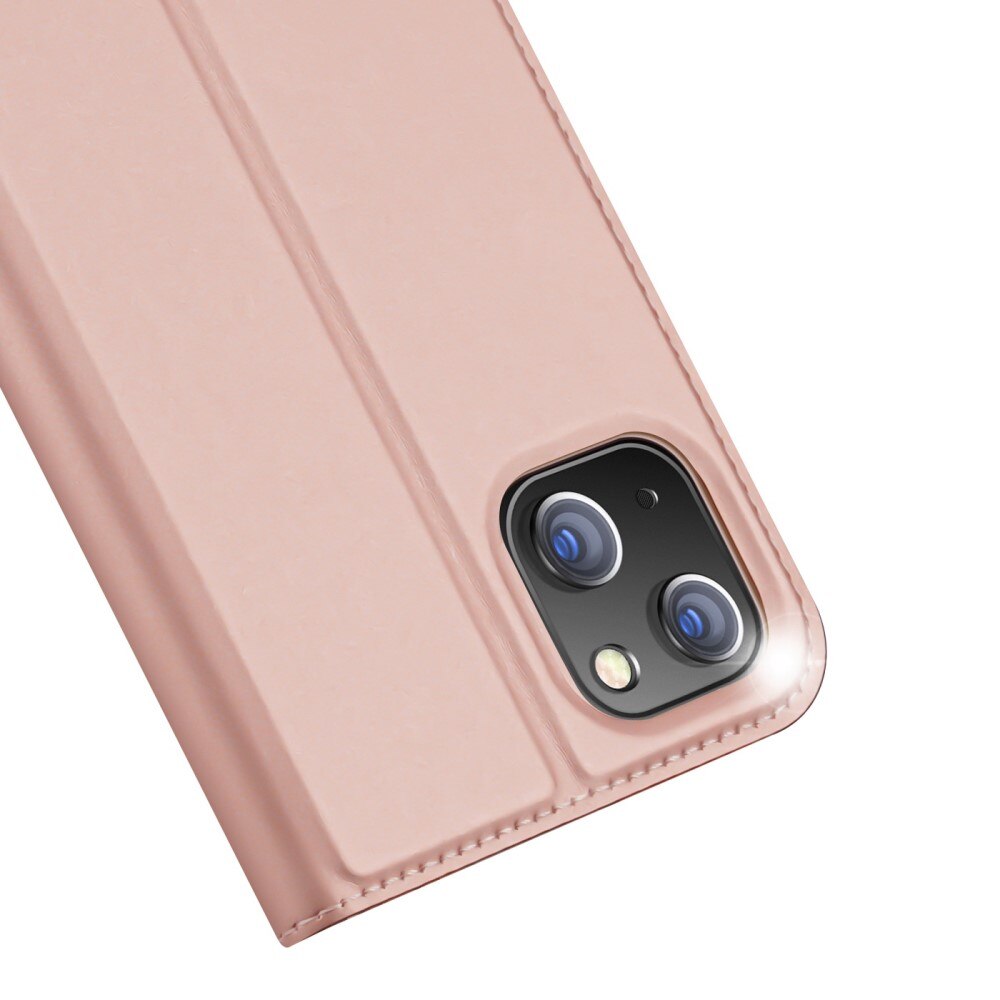 Étui portefeuille Skin Pro Series iPhone 14 Plus Rose Gold