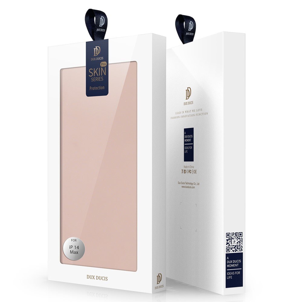 Étui portefeuille Skin Pro Series iPhone 14 Plus Rose Gold