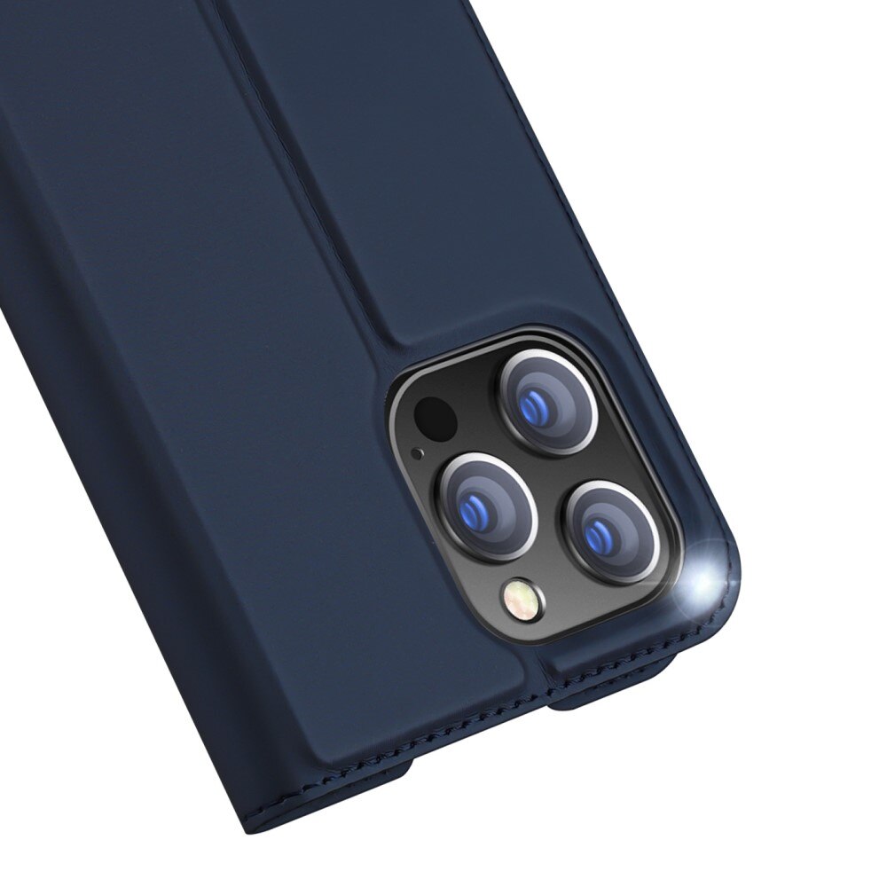 Étui portefeuille Skin Pro Series iPhone 14 Pro Max Navy