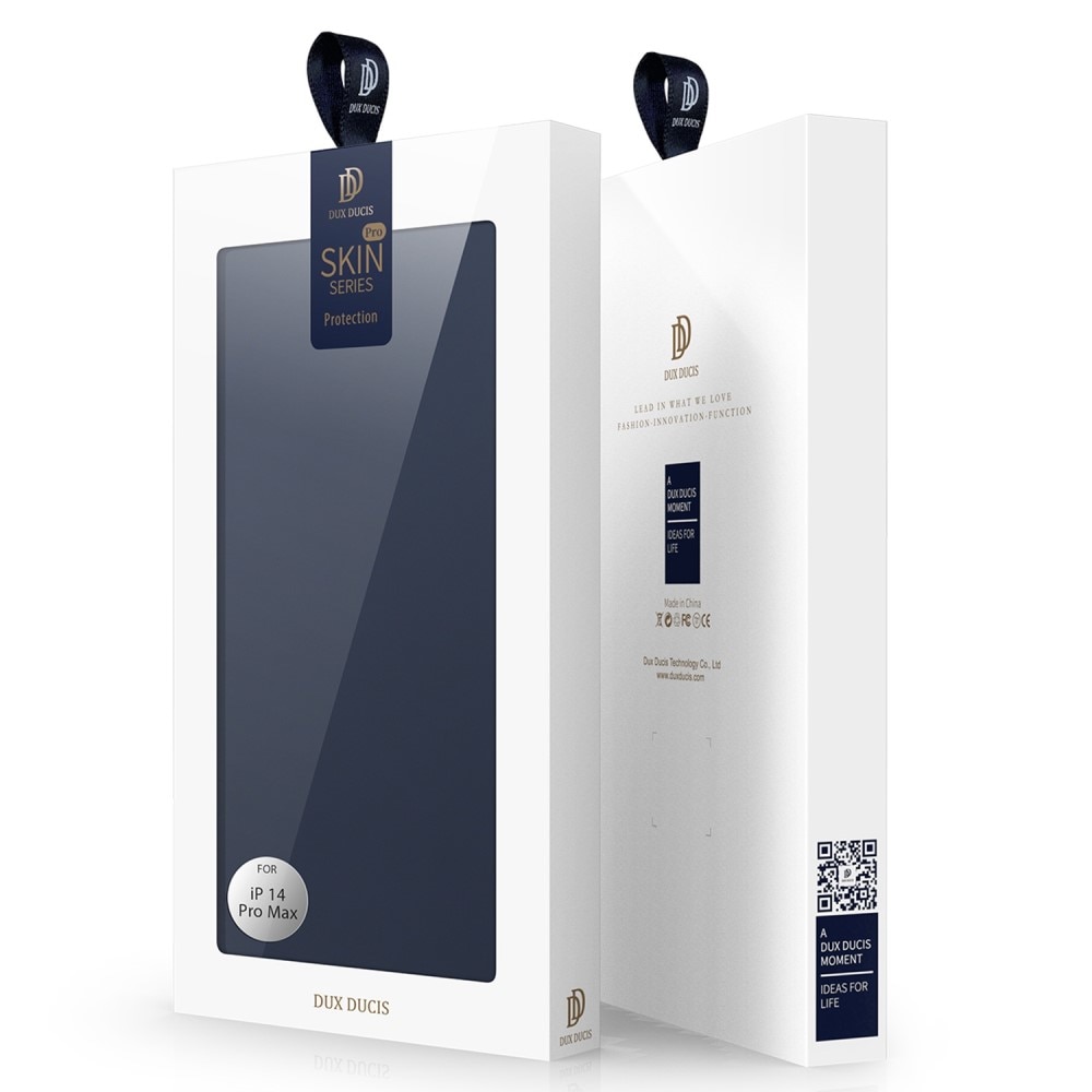 Étui portefeuille Skin Pro Series iPhone 14 Pro Max, Navy