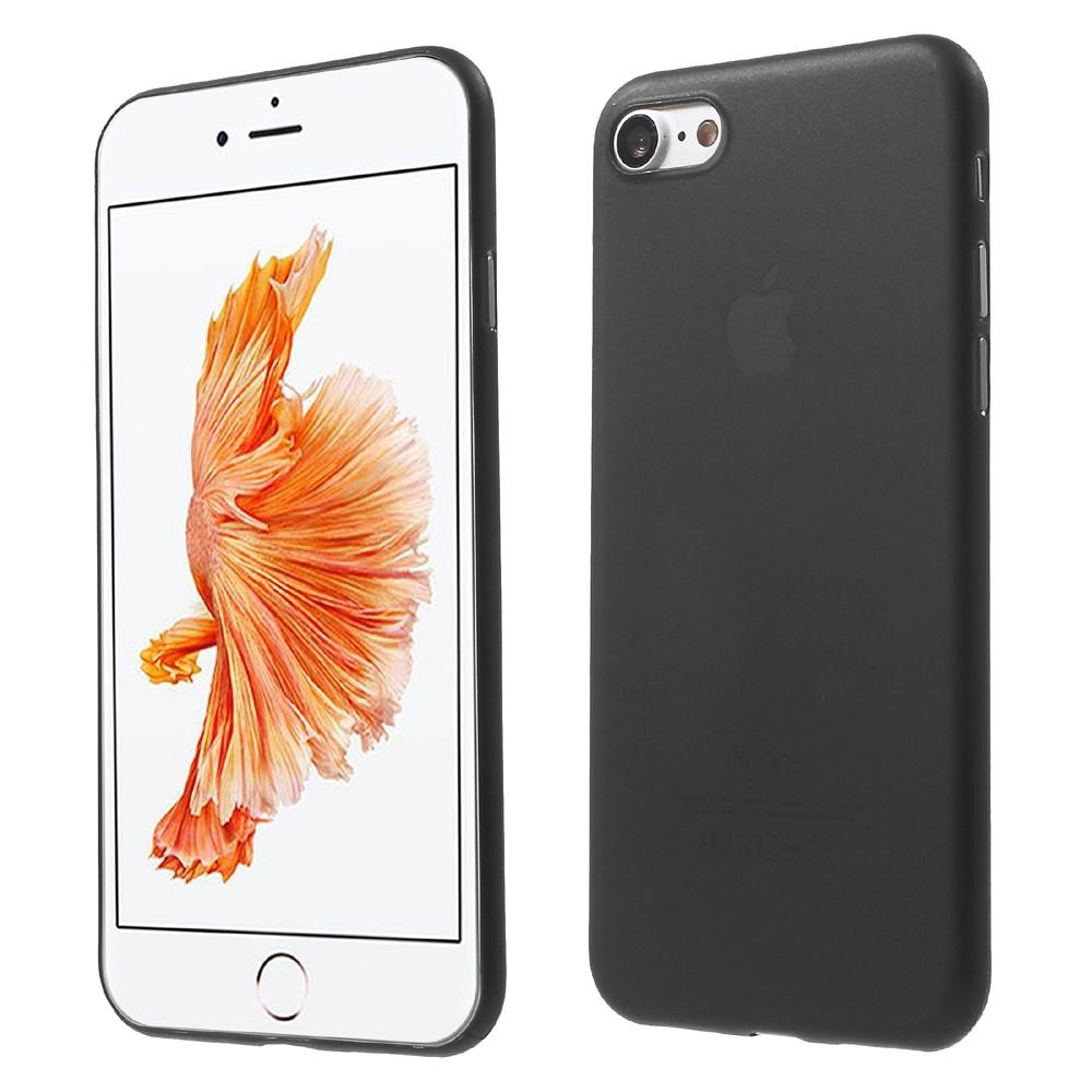 Coque Frosted iPhone 7/8/SE Noir