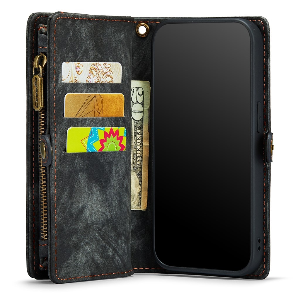 Étui portefeuille multi-cartes iPhone 7 Plus/iPhone 8 Plus, Gris