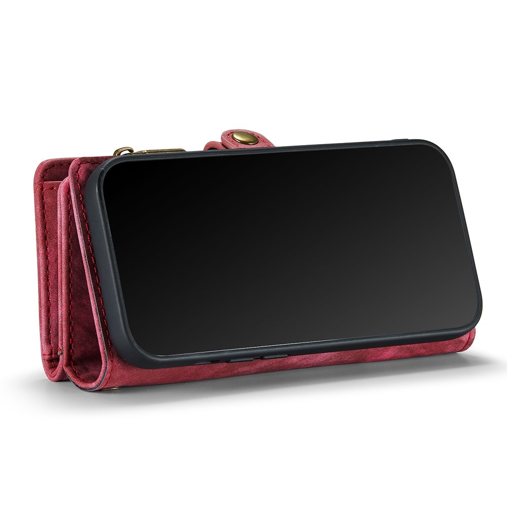Étui portefeuille multi-cartes iPhone 7 Plus/iPhone 8 Plus, Rouge