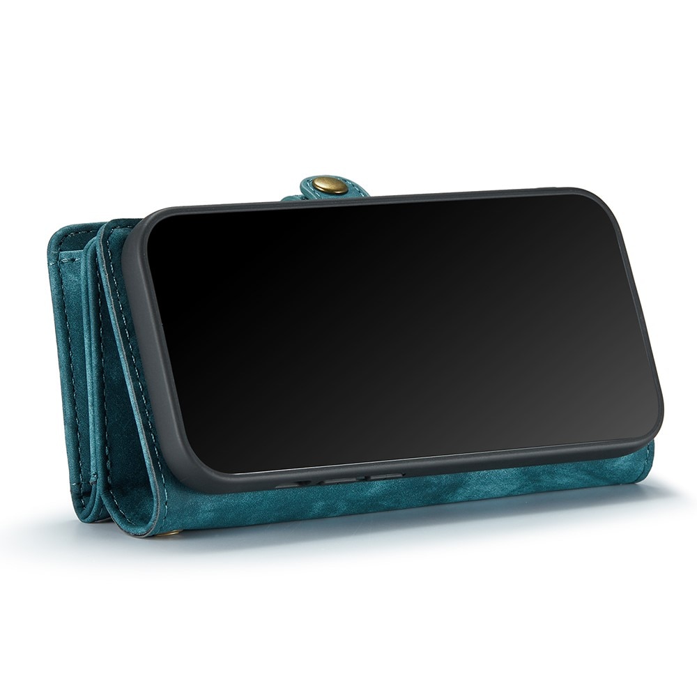 Étui portefeuille multi-cartes iPhone 7 Plus/iPhone 8 Plus, Bleu