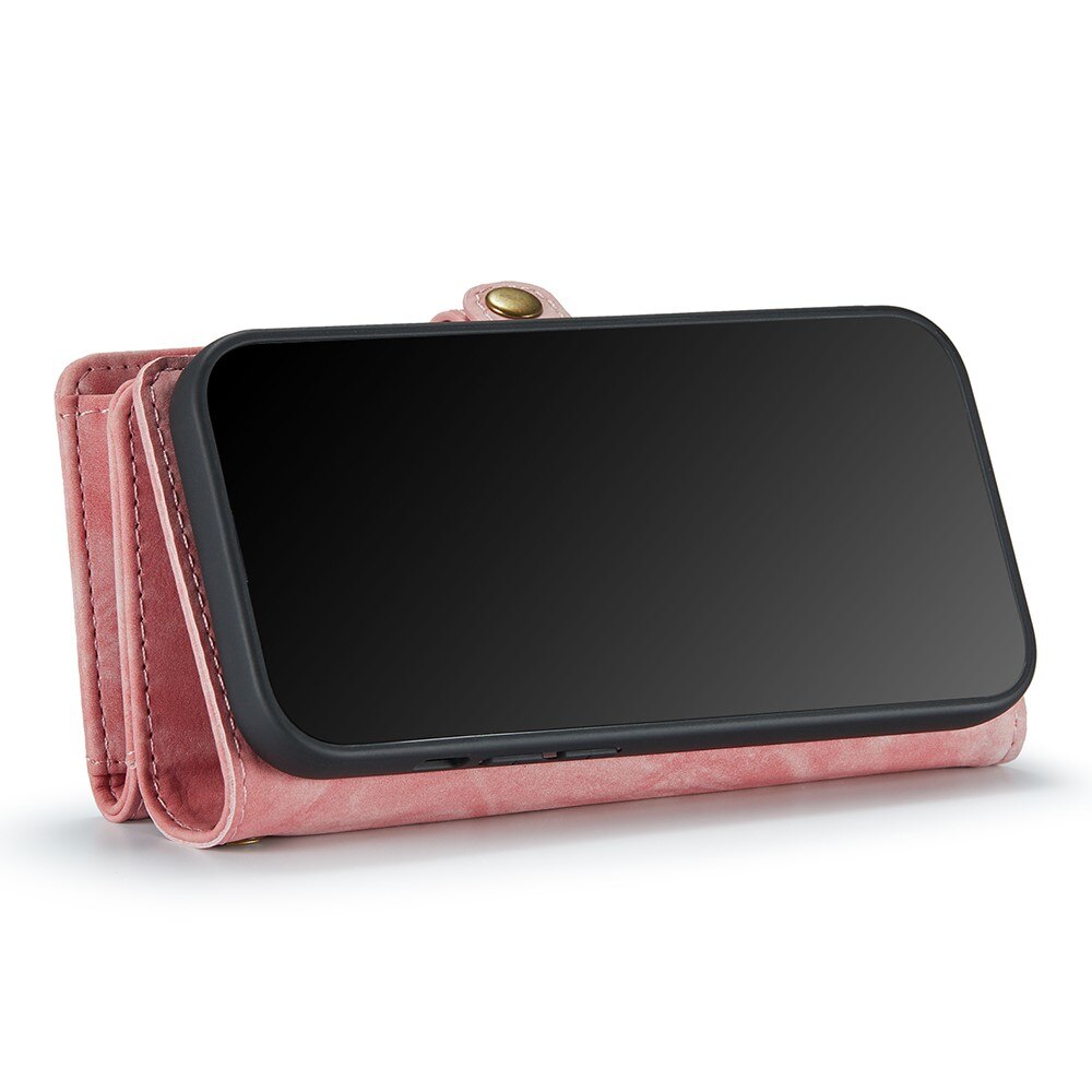 Étui portefeuille multi-cartes iPhone 7 Plus/iPhone 8 Plus, Rose