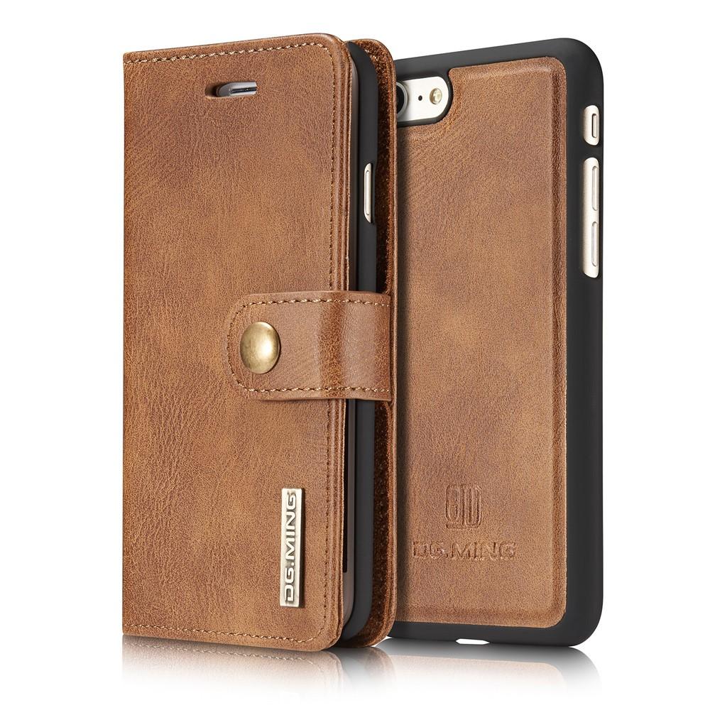 Étui portefeuille Magnet Wallet iPhone SE (2020) Cognac