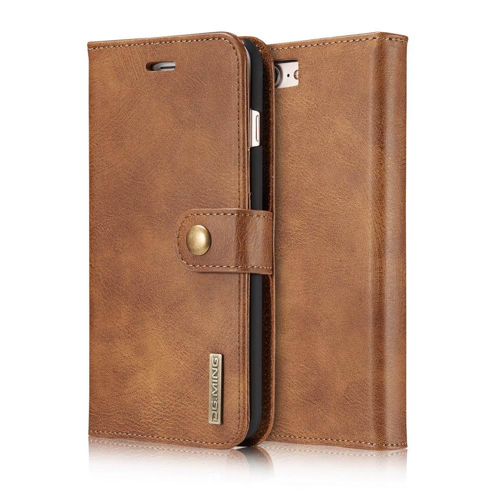 Étui portefeuille Magnet Wallet iPhone 7 Plus/iPhone 8 Plus, Cognac