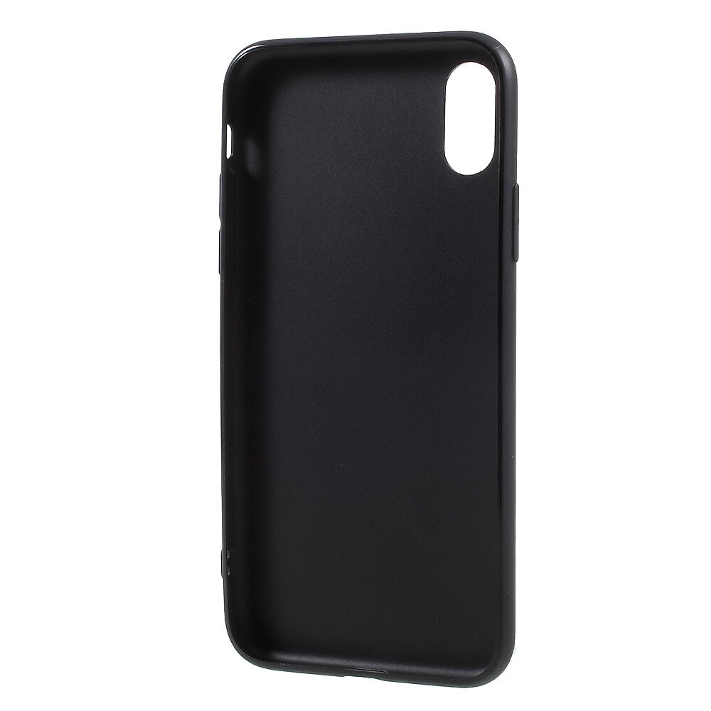 Coque TPU iPhone X/XS, noir