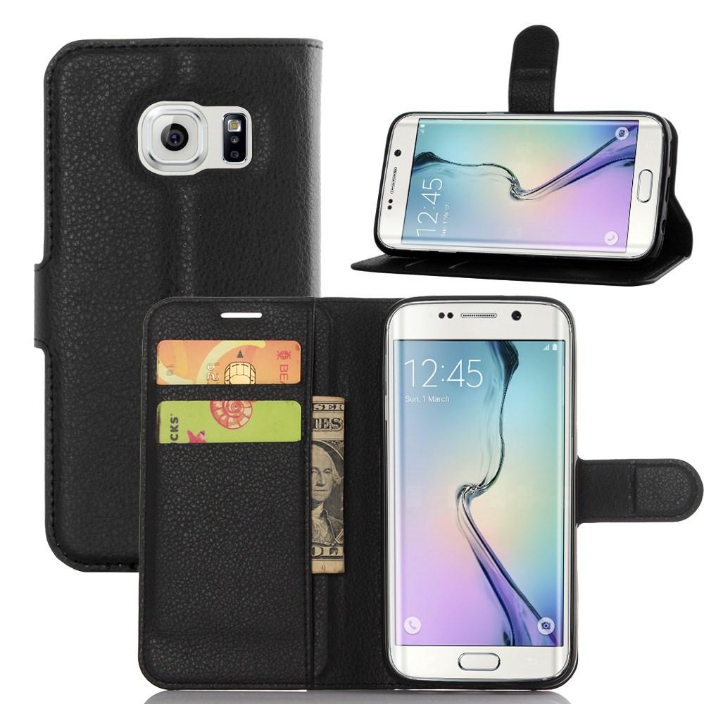 Coque portefeuille Samsung Galaxy S7 Edge, Noir