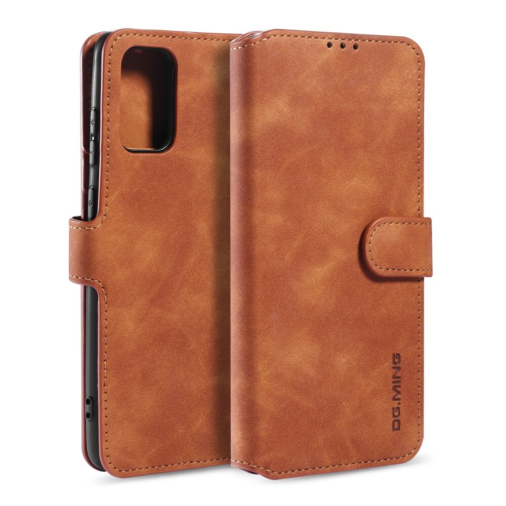 Coque Wallet Samsung Galaxy S20 Plus Marron