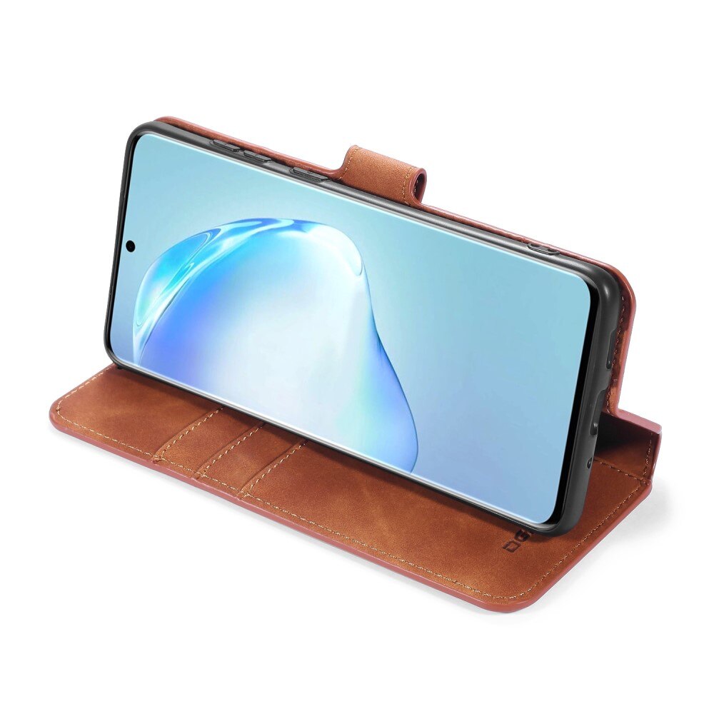 Coque Wallet Samsung Galaxy S20 Plus Marron