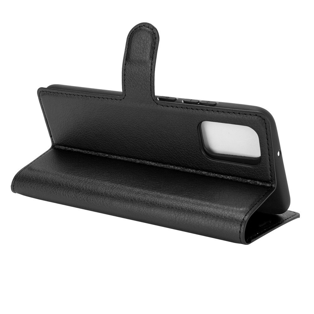 Coque portefeuille Samsung Galaxy A02s, Noir