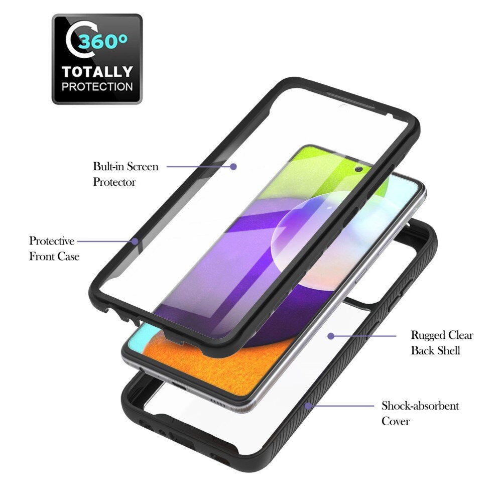 Coque Full Protection Samsung Galaxy A52 5G, Noir