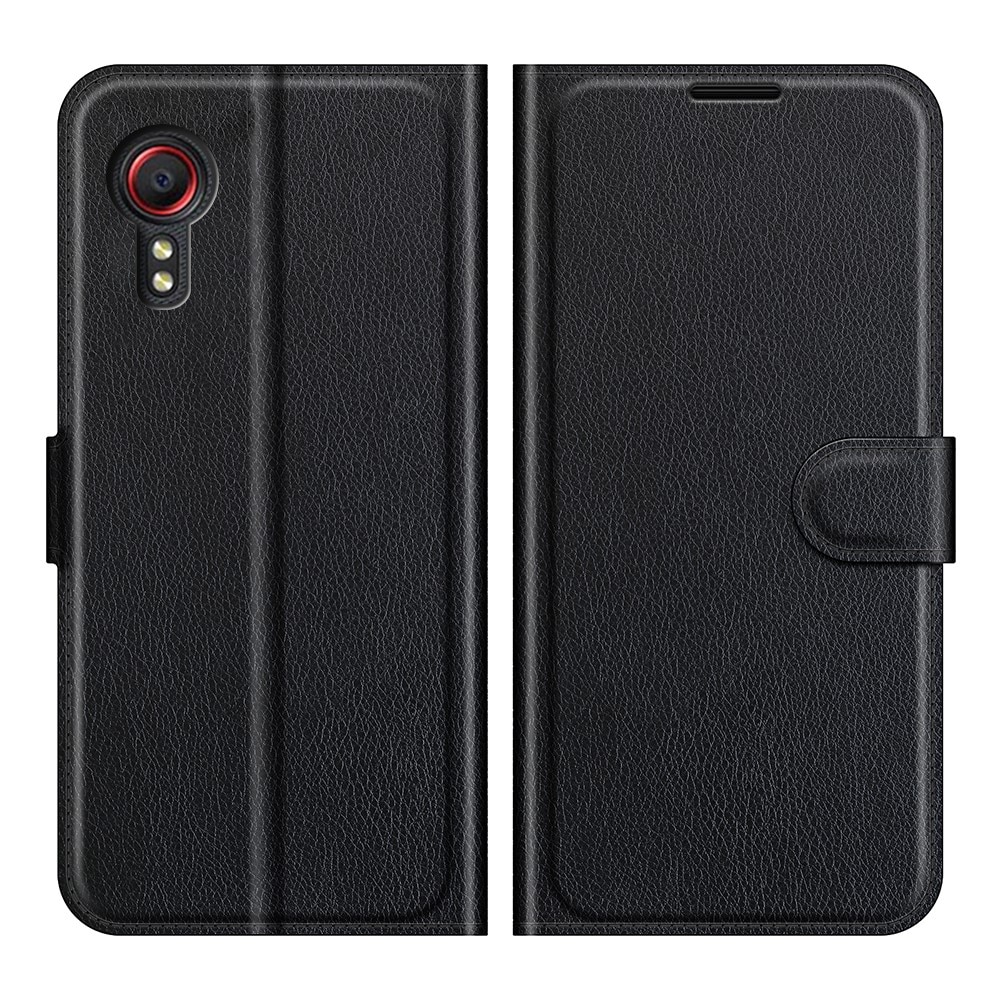 Coque portefeuille Samsung Galaxy Xcover 5, Noir