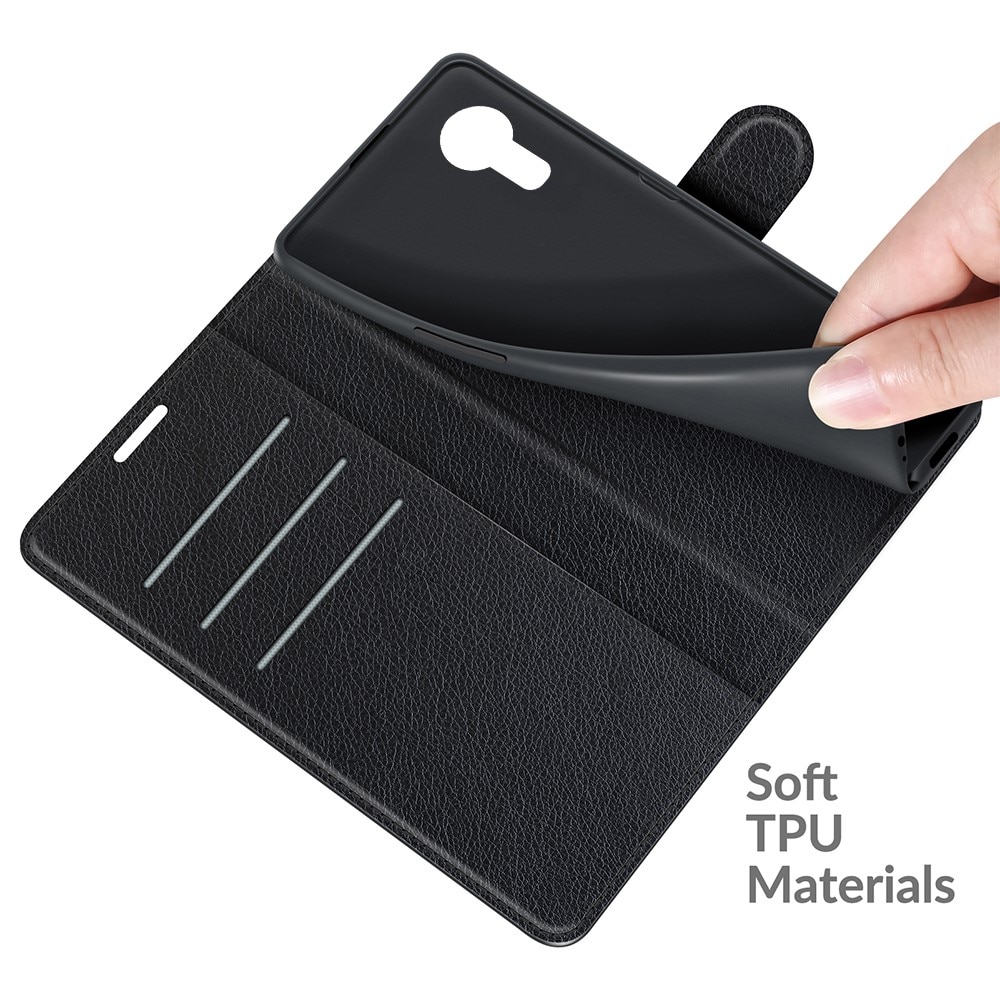 Coque portefeuille Samsung Galaxy Xcover 5, Noir