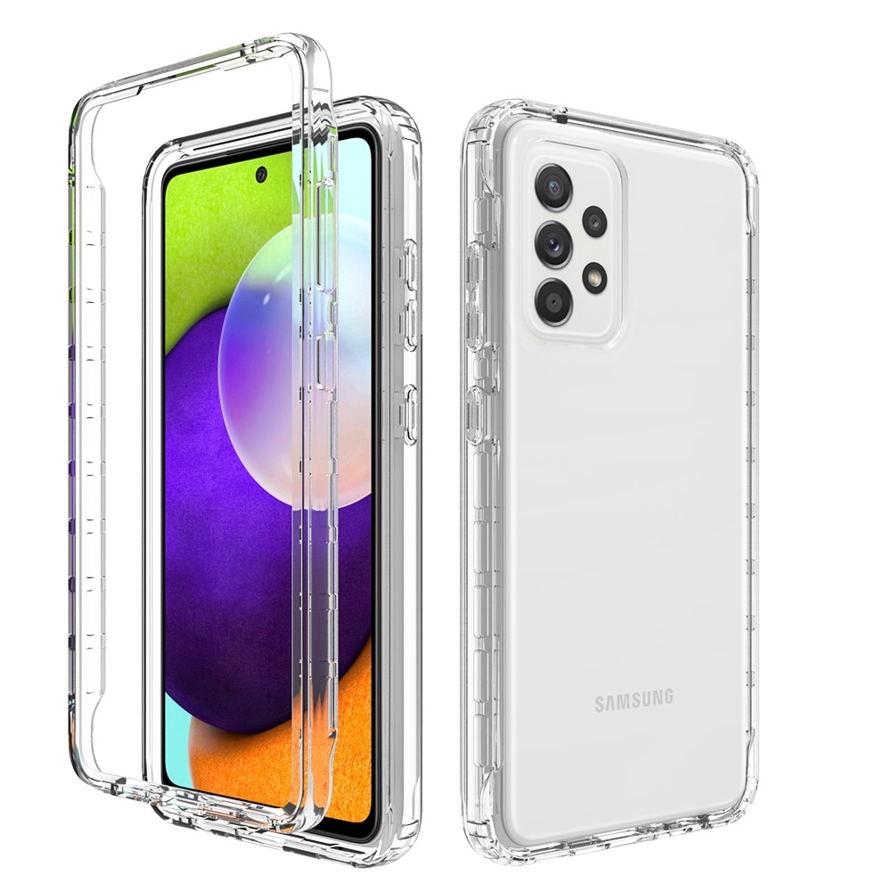 Coque de couverture complète Samsung Galaxy A52 5G, Transparent