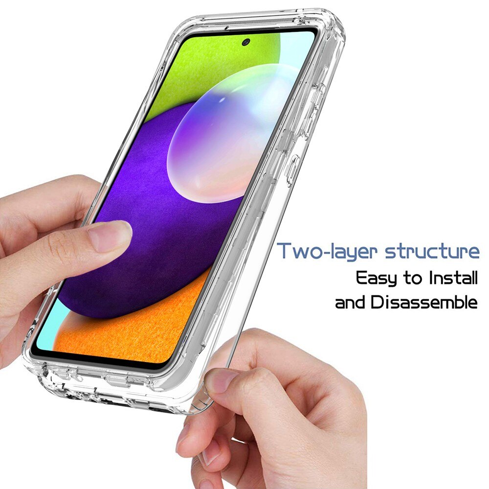 Coque de couverture complète Samsung Galaxy A52 5G, Transparent