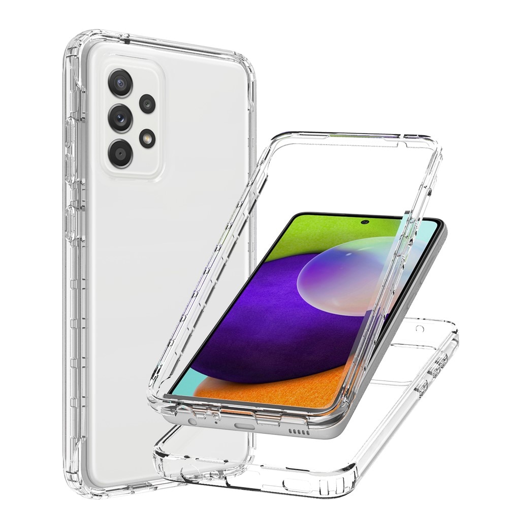 Coque de couverture complète Samsung Galaxy A52/A52s, transparent