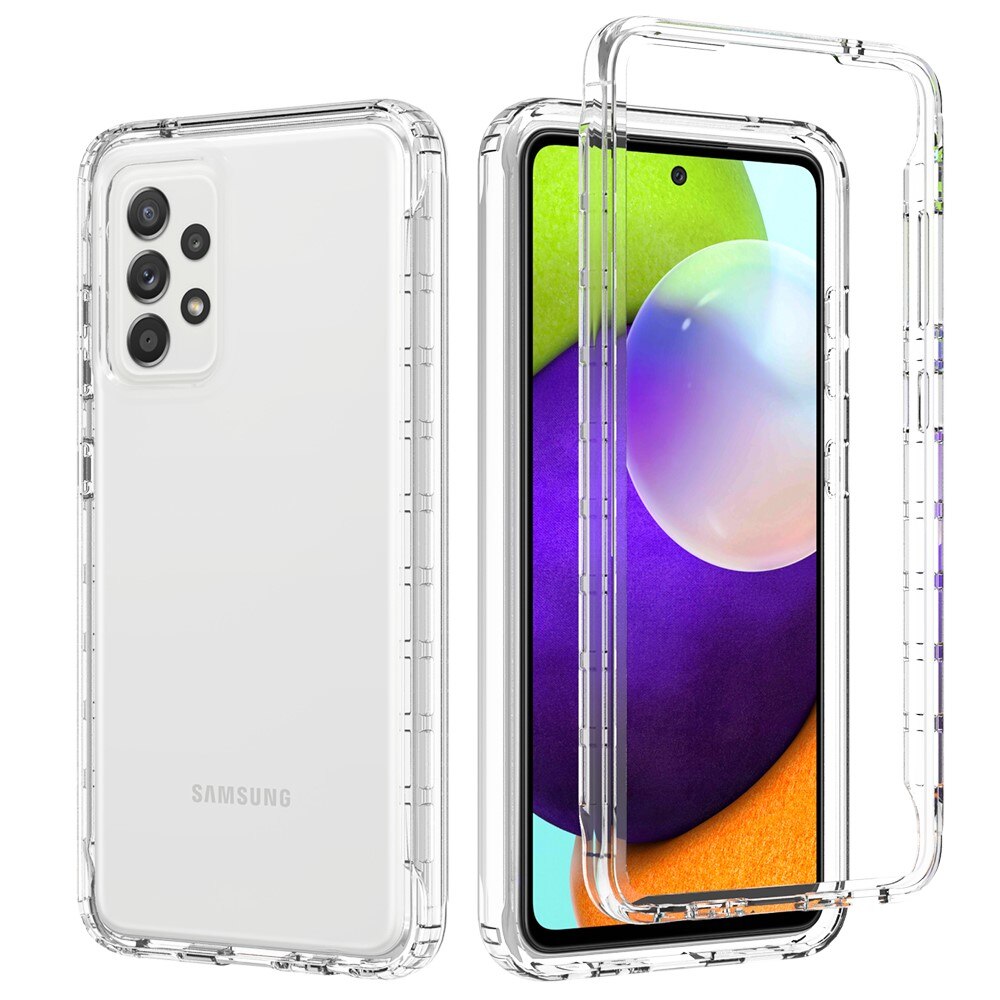 Coque de couverture complète Samsung Galaxy A52 5G, Transparent