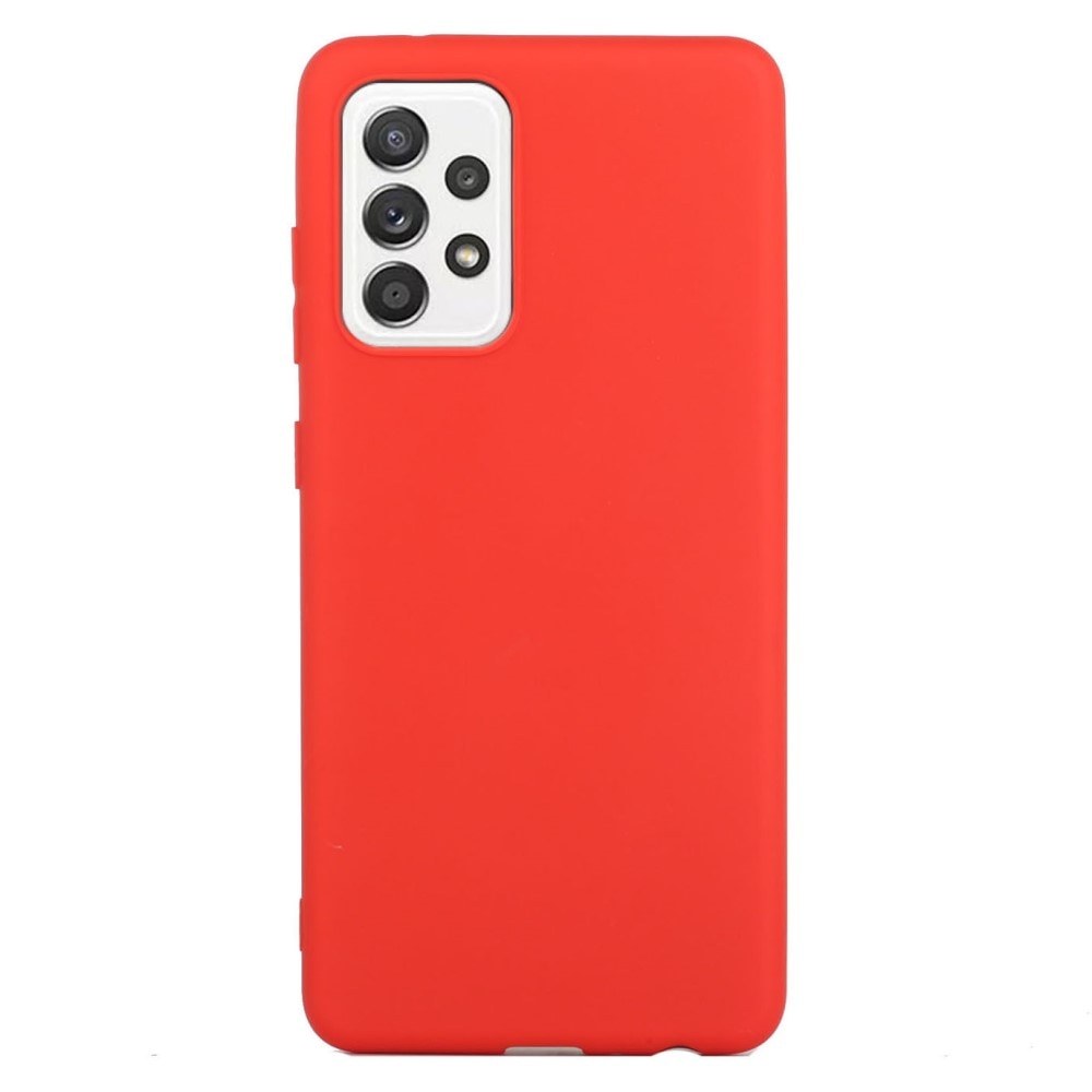 Coque TPU Samsung Galaxy A52 5G Rouge