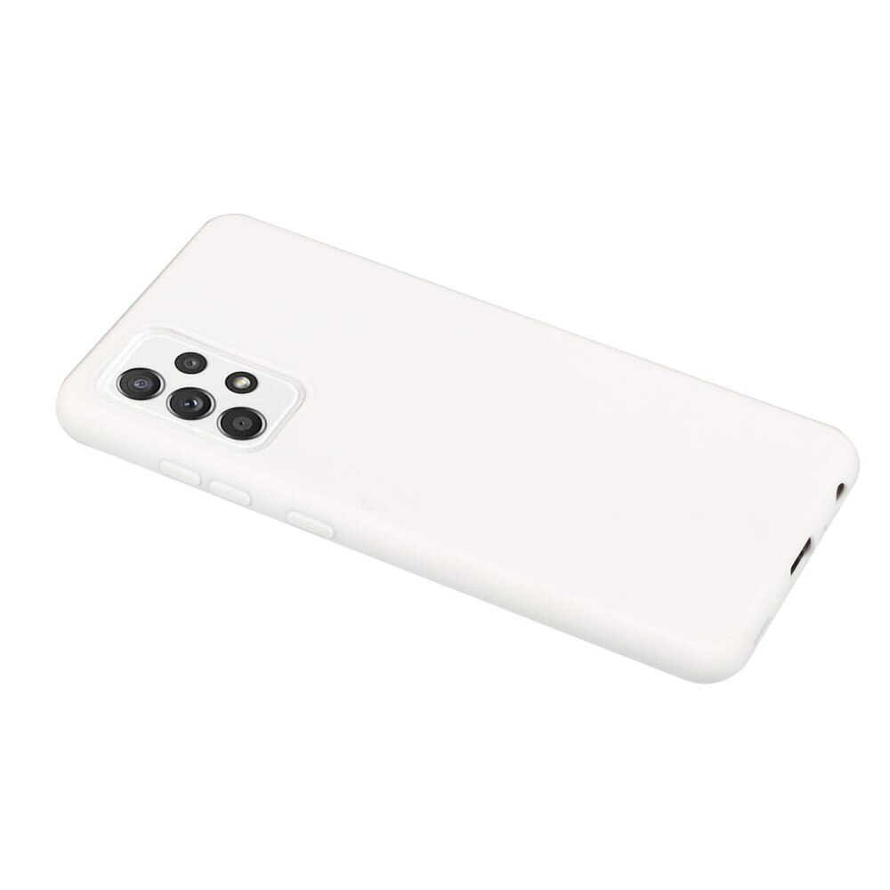 Coque TPU Samsung Galaxy A52 5G, Blanc