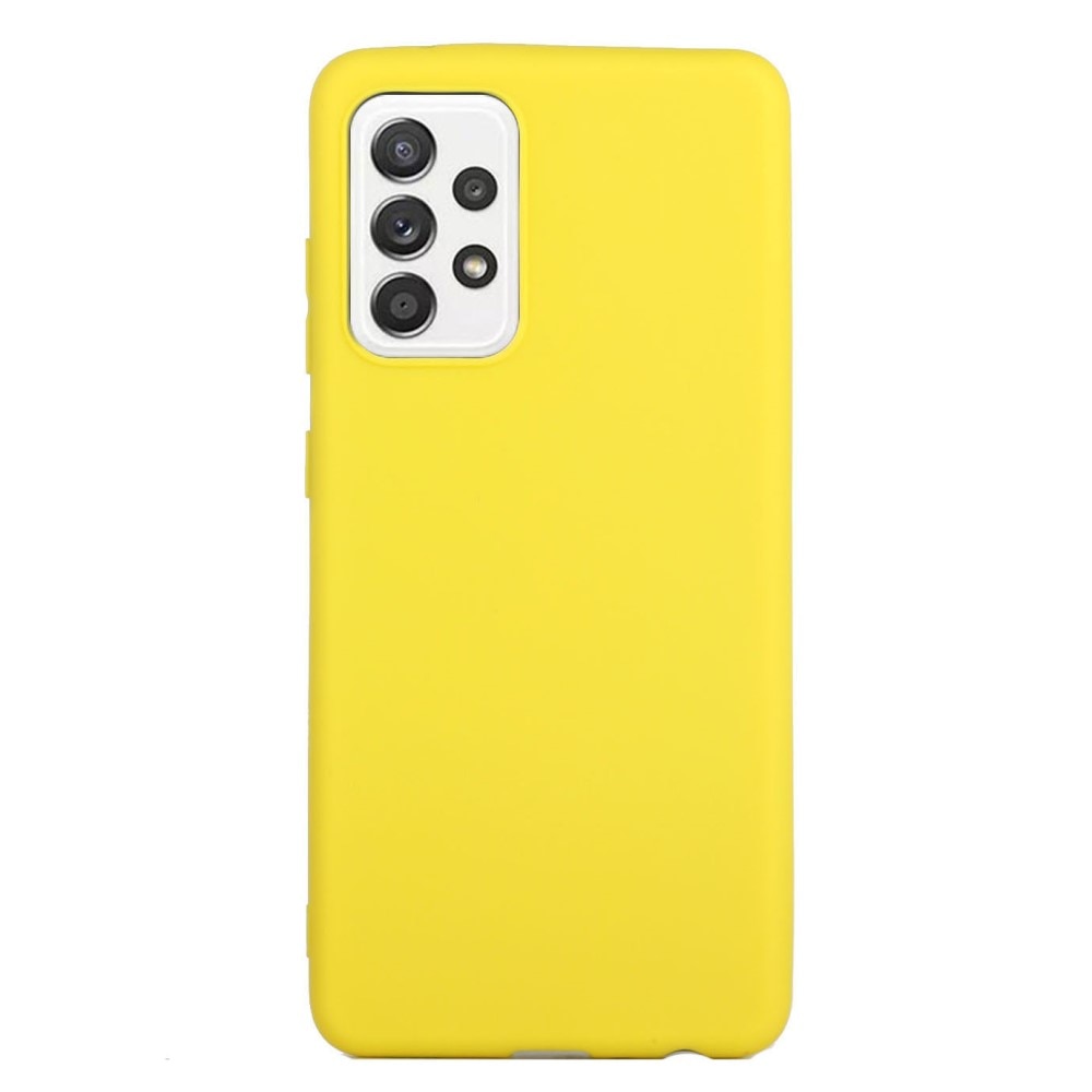 Coque TPU Samsung Galaxy A52 5G, Jaune